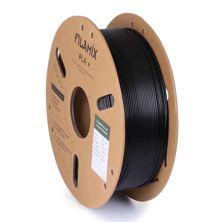 Filamix PLA Plus Filament Siyah 1.75mm 1kg - 1