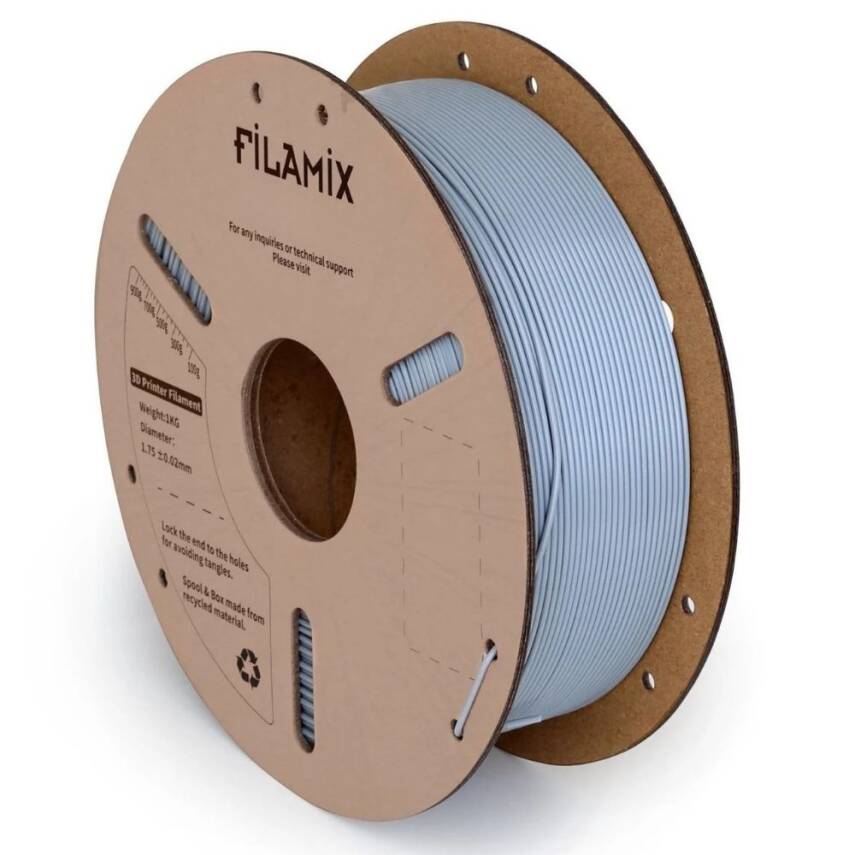 Filamix TPU 95A Filament Gri - 1