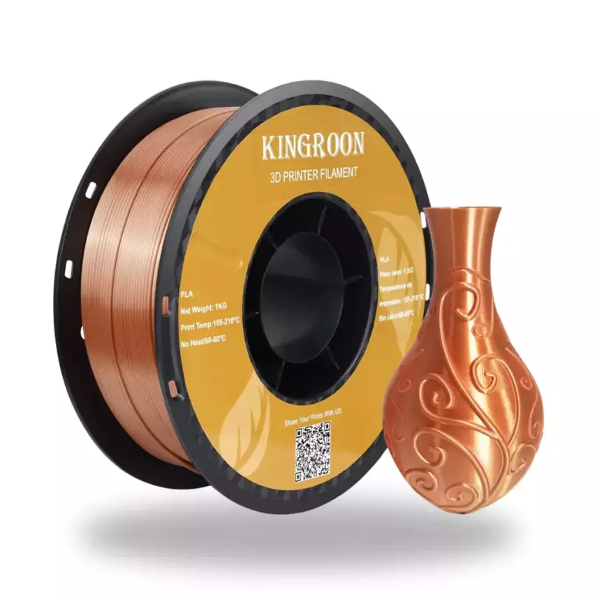 Kingroon PLA Silk Filament Bakır - 1
