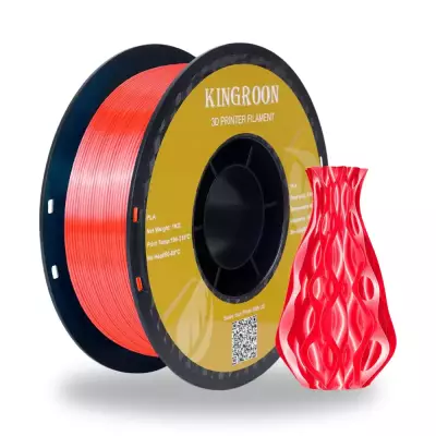 Kingroon PLA Silk Filament Kırmızı 