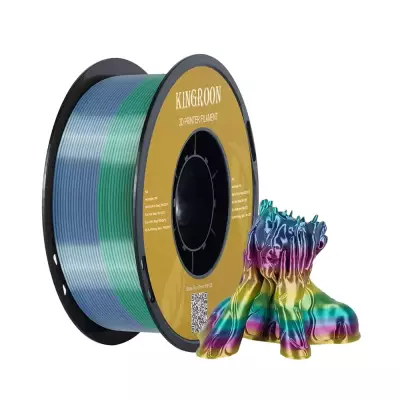 Kingroon PLA Silk Gökkuşağı Rainbow Şeker Filament 