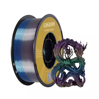 Kingroon PLA Silk Gökkuşağı Rainbow Universe Filament 