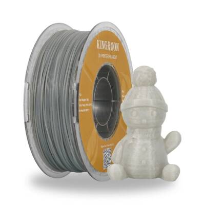 Kingroon Twinkling PLA Filament Gri 