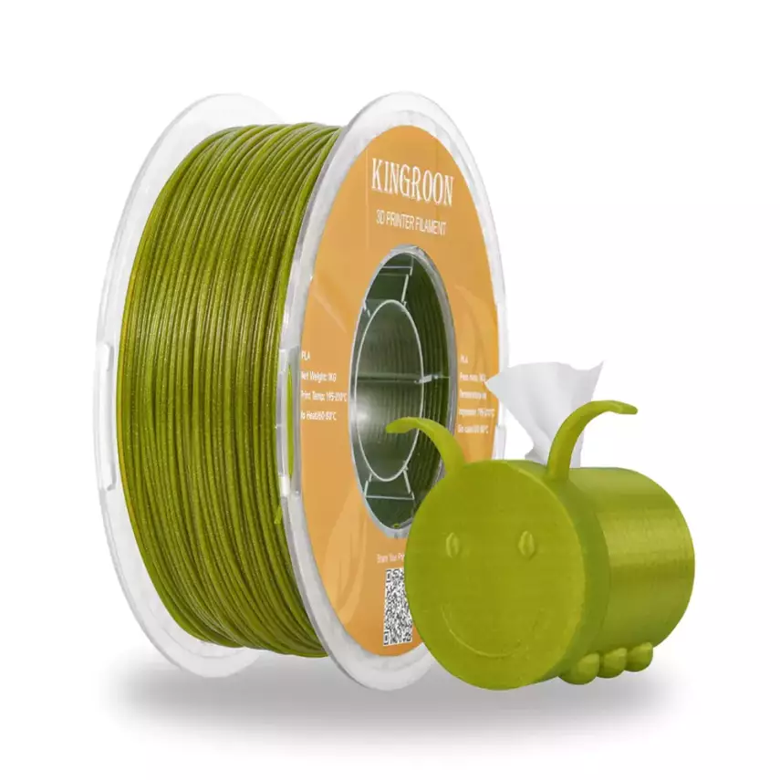 Kingroon Twinkling PLA Filament Altın - 1