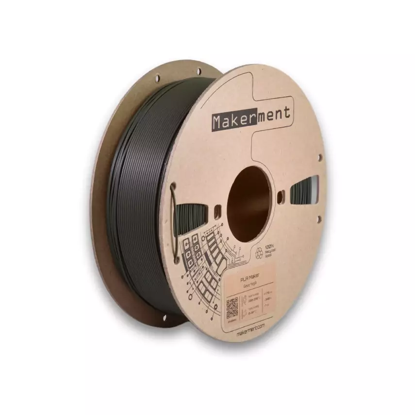 Makerment PLA Maker Filament 1.75mm 1kg Gece Yeşili - 1