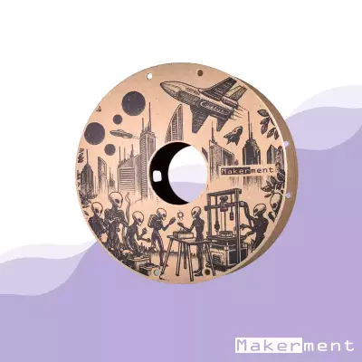 Makerment PLA Maker Filament 1.75mm 1kg Leylak - 3