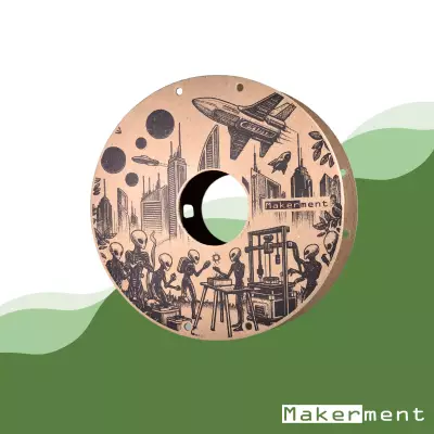 Makerment PLA Maker Filament 1.75mm 1kg Mayıs Yeşili - 3