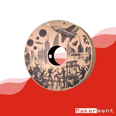 Makerment PLA Maker Filament 1.75mm 1kg Trafik Kırmızı - 3