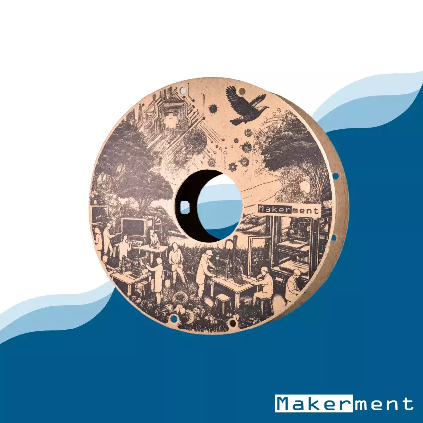 Makerment PLA Maker Filament 1.75mm 1kg Trafik Mavi - 3