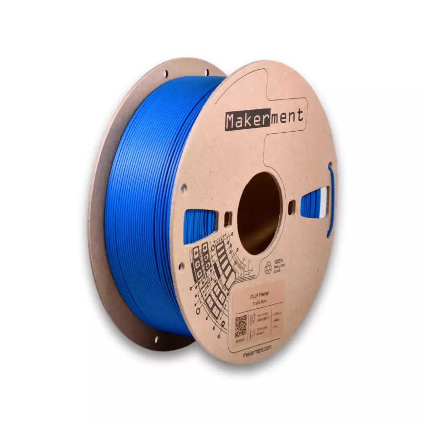 Makerment PLA Maker Filament 1.75mm 1kg Trafik Mavi - 1