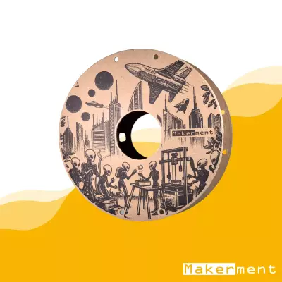 Makerment PLA Maker Filament 1.75mm 1kg Trafik Sarı - 3