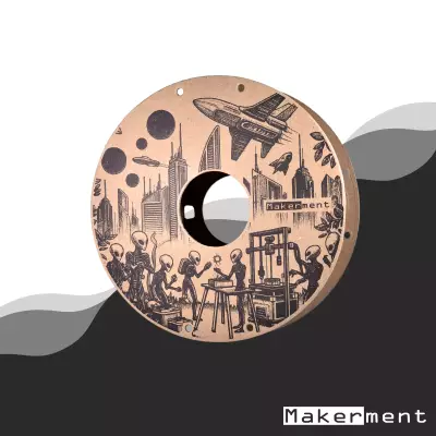 Makerment PLA Maker Filament 1.75mm 1kg Trafik Siyah - 3