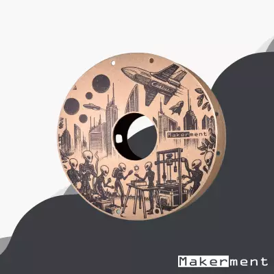 Makerment PLA Pro Filament 1.75mm 1kg Antrasit Gri - 3