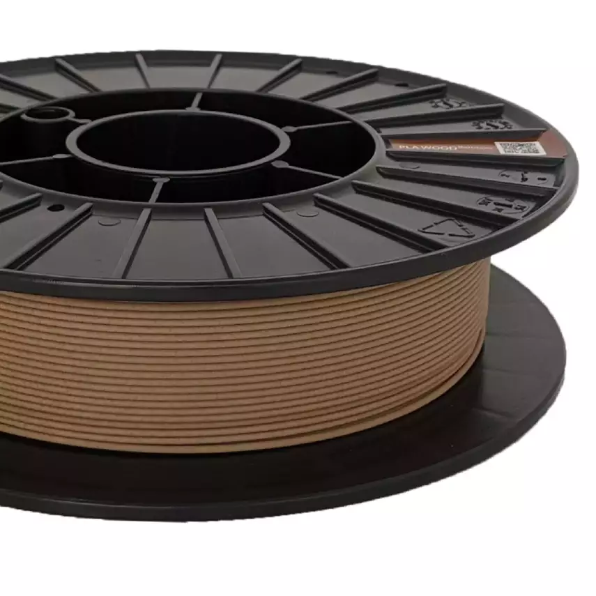 Makerment PLA Wood Bambu Filament 1.75mm 0.5kg - 4