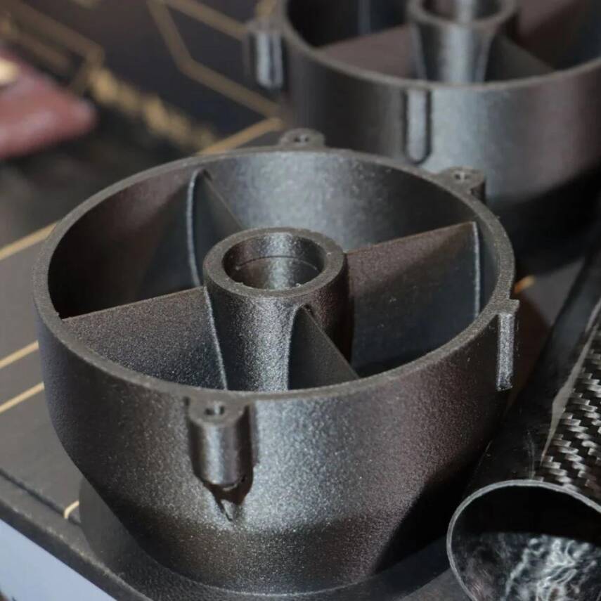 Polymaker Fiberon PA12-CF10 Filament Siyah - 3