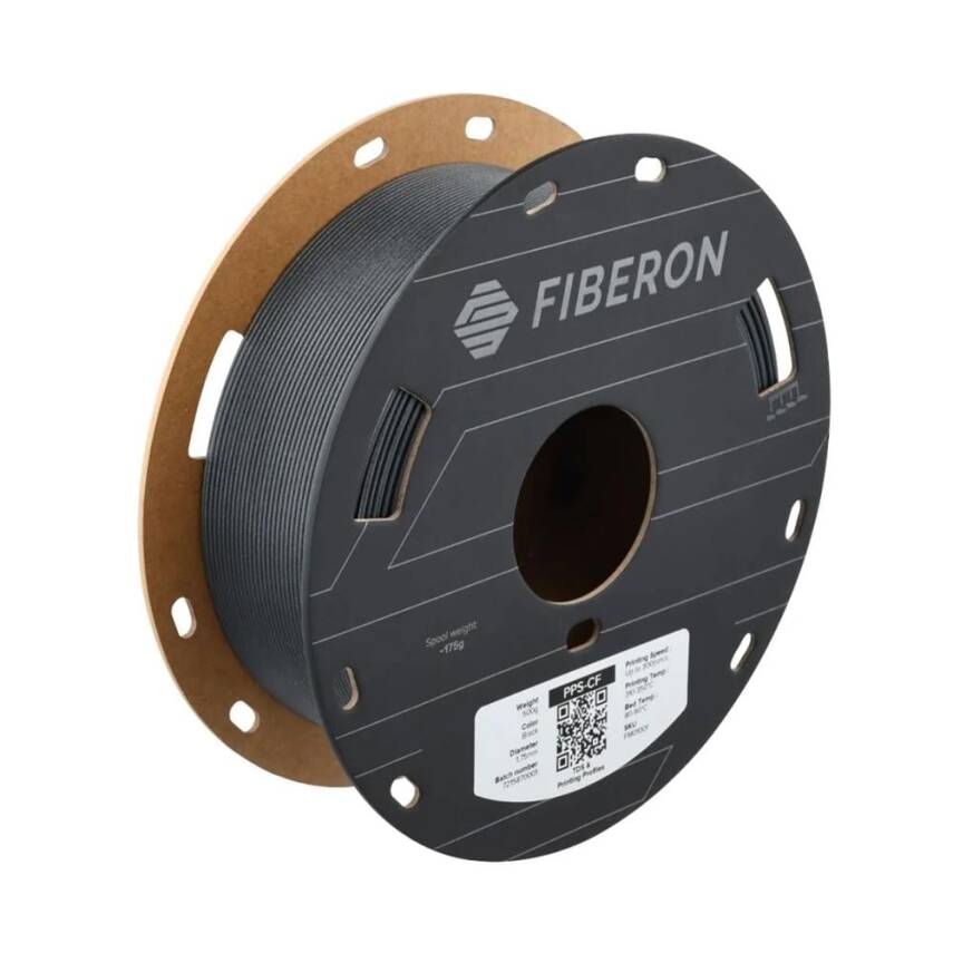 Polymaker Fiberon PPS-CF10 Filament Siyah - 1
