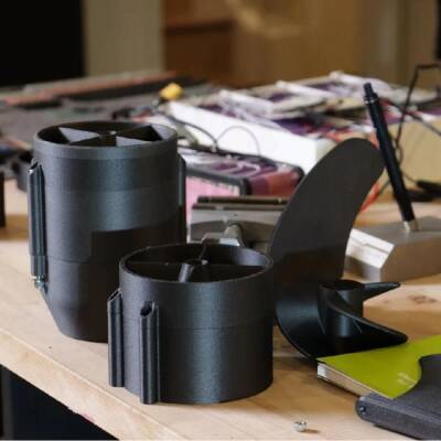 Polymaker Fiberon PPS-CF10 Filament Siyah - 4