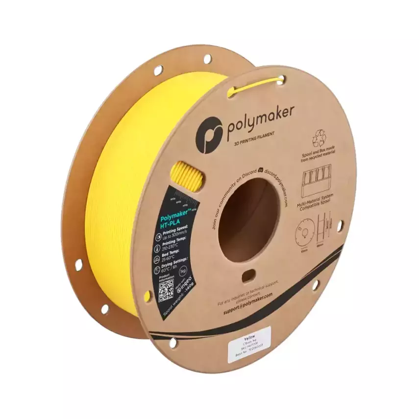Polymaker HT-PLA Filament Sarı - 1