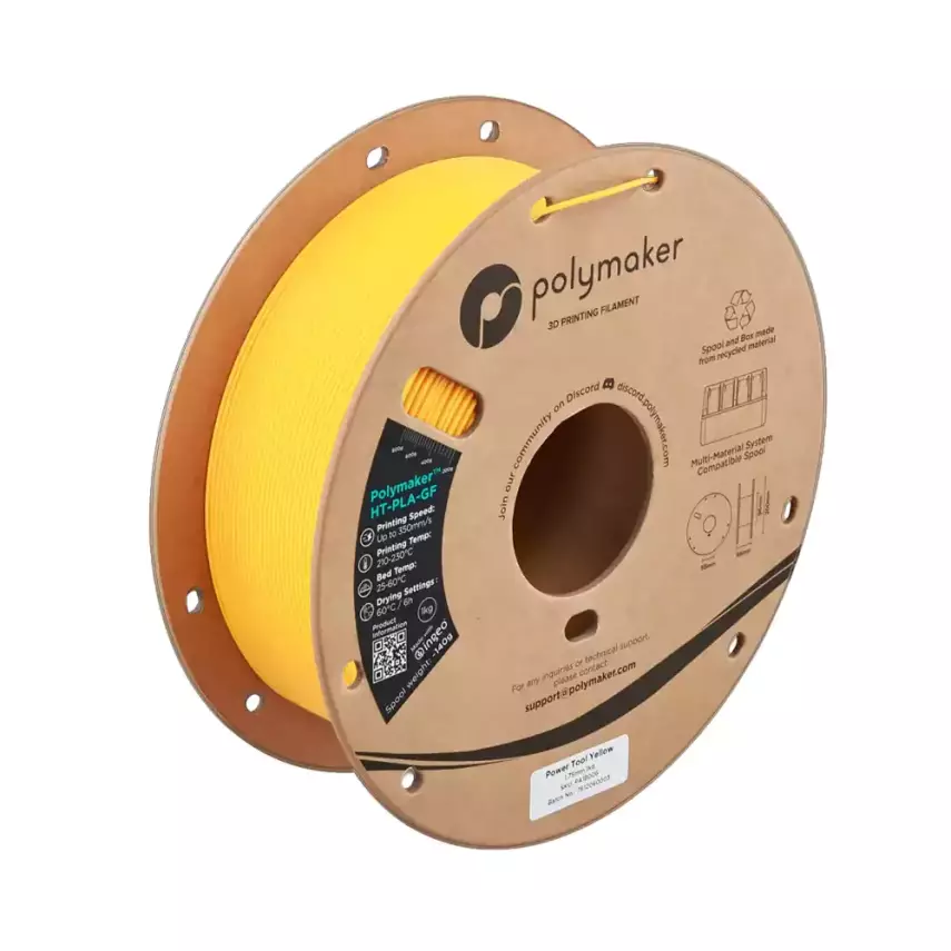 Polymaker HT-PLA-GF Filament Power Tool Sarı - 1