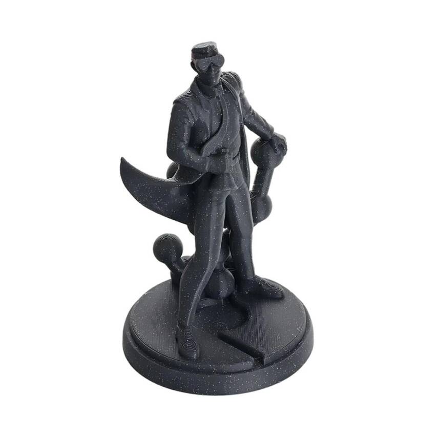 Polymaker Panchroma Galaxy PLA Filament Koyu Gri - 3