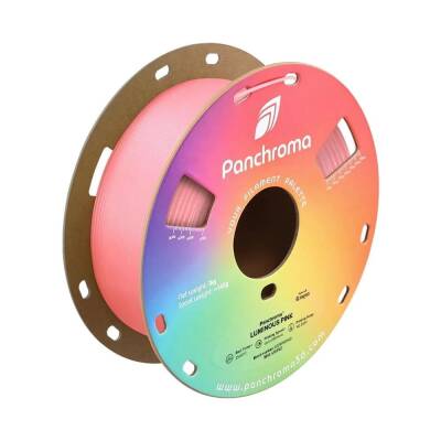 Polymaker Panchroma Luminous PLA Filament Pembe 