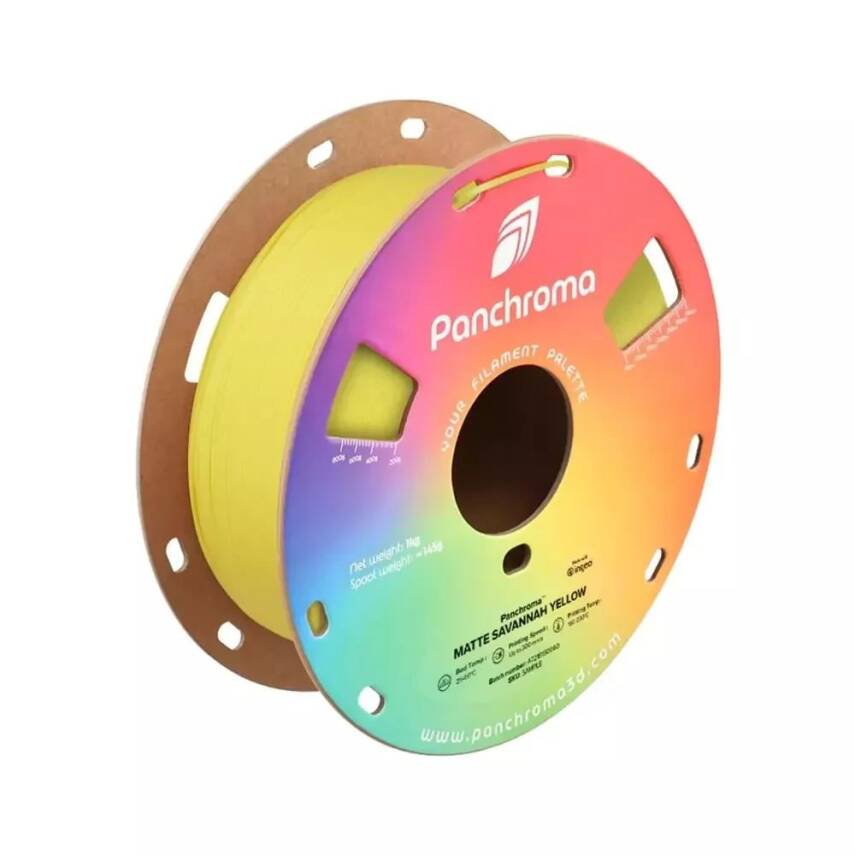 Polymaker Panchroma Matte PLA Filament Bozkır Sarı - 1