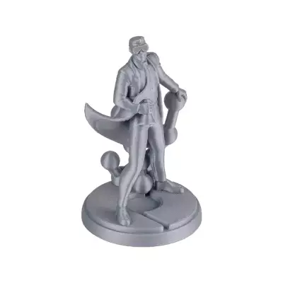 Polymaker Panchroma PLA Filament Metalik Gümüş (1)