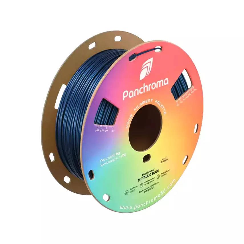 Polymaker Panchroma PLA Filament Metalik Mavi - 1