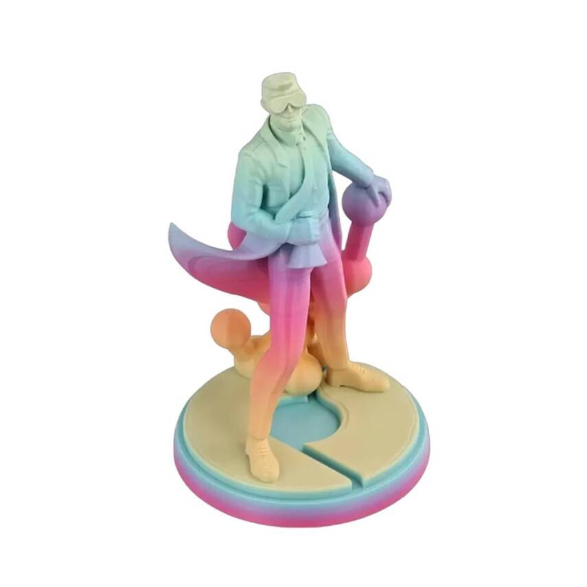 Polymaker Panchroma Satin PLA Gradient Filament Gökkuşağı - 2