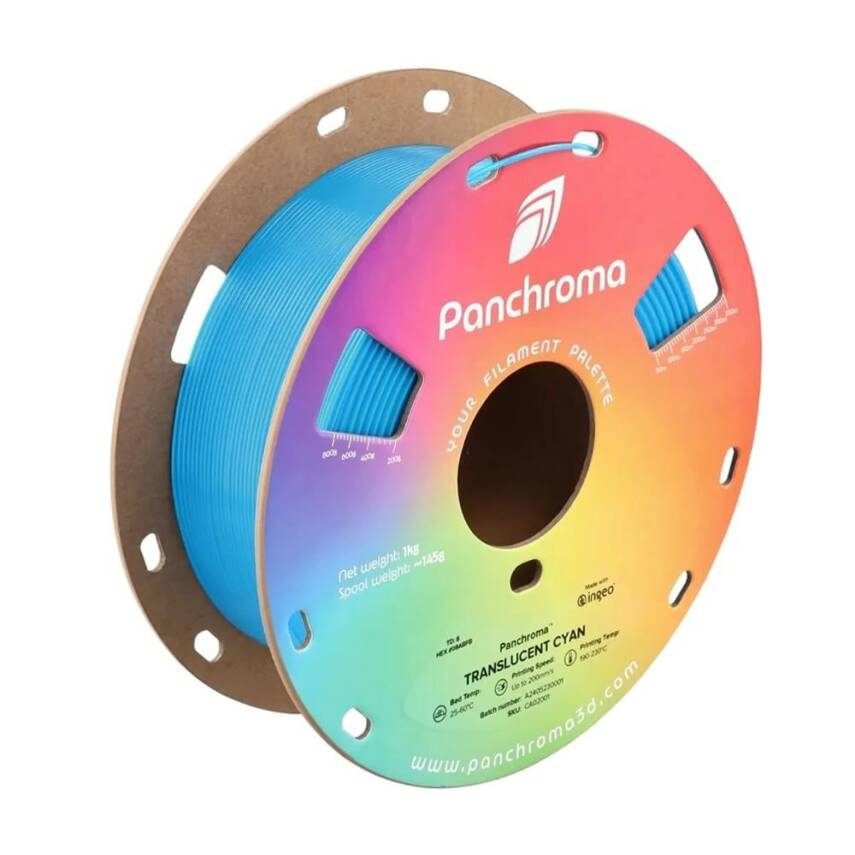 Polymaker Panchroma Transparan PLA Filament Camgöbeği - 1