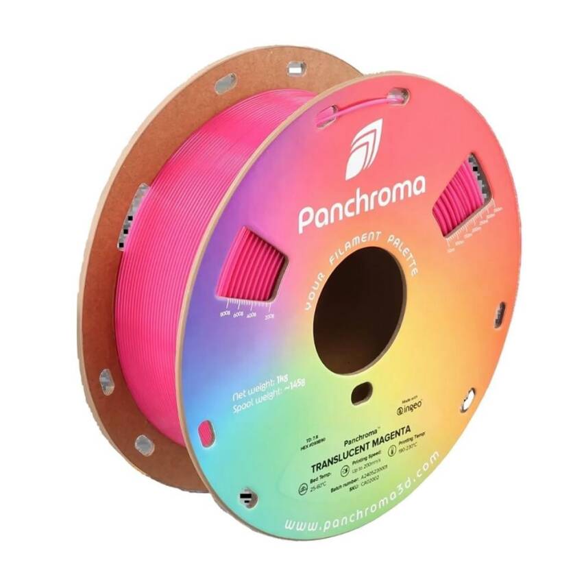 Polymaker Panchroma Transparan PLA Filament Magenta - 1