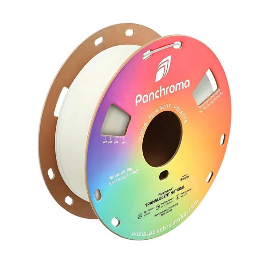 Polymaker Panchroma Transparan PLA Filament Natural - 1