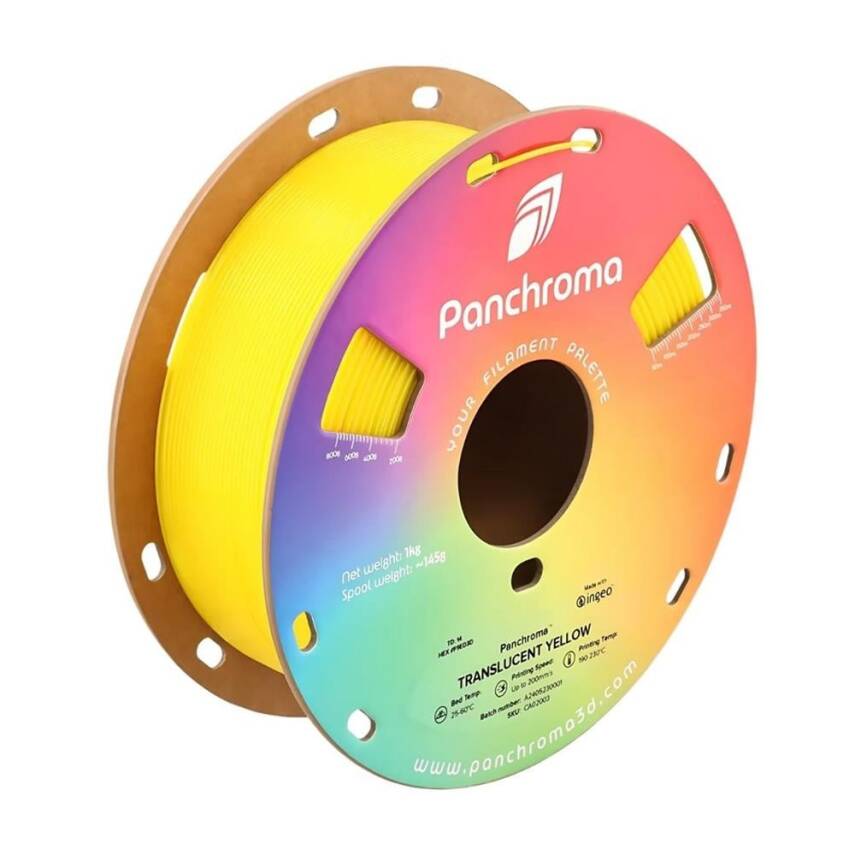 Polymaker Panchroma Transparan PLA Filament Sarı - 1