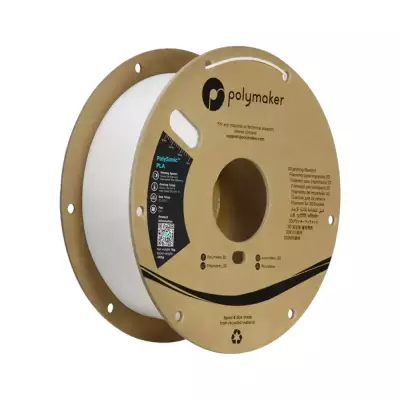Polymaker PolySonic PLA Yüksek Hızlı Filament Beyaz