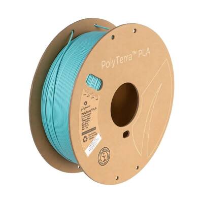 Polymaker PolyTerra Matte PLA Filament Arctic Teal 
