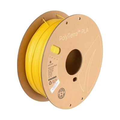 Polymaker PolyTerra Matte PLA Filament Bozkır Sarı 