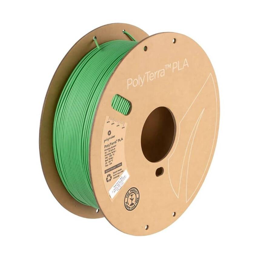 Polymaker PolyTerra Matte PLA Filament Orman Yeşil - 1