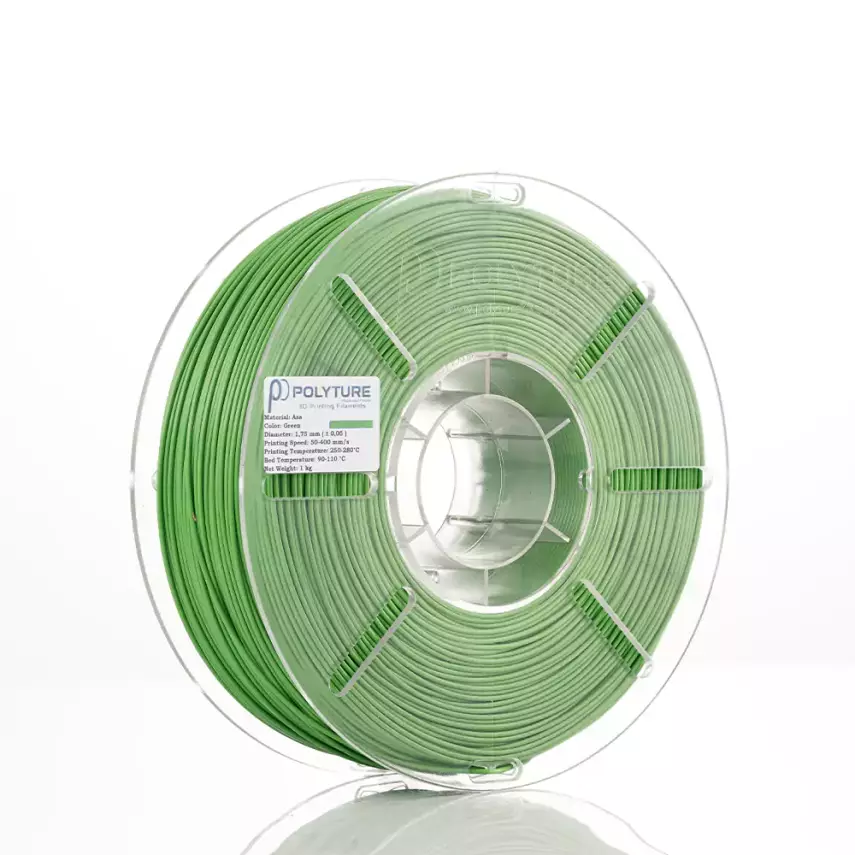 Polyture ASA Filament Yeşil 1.75mm 1kg - 1