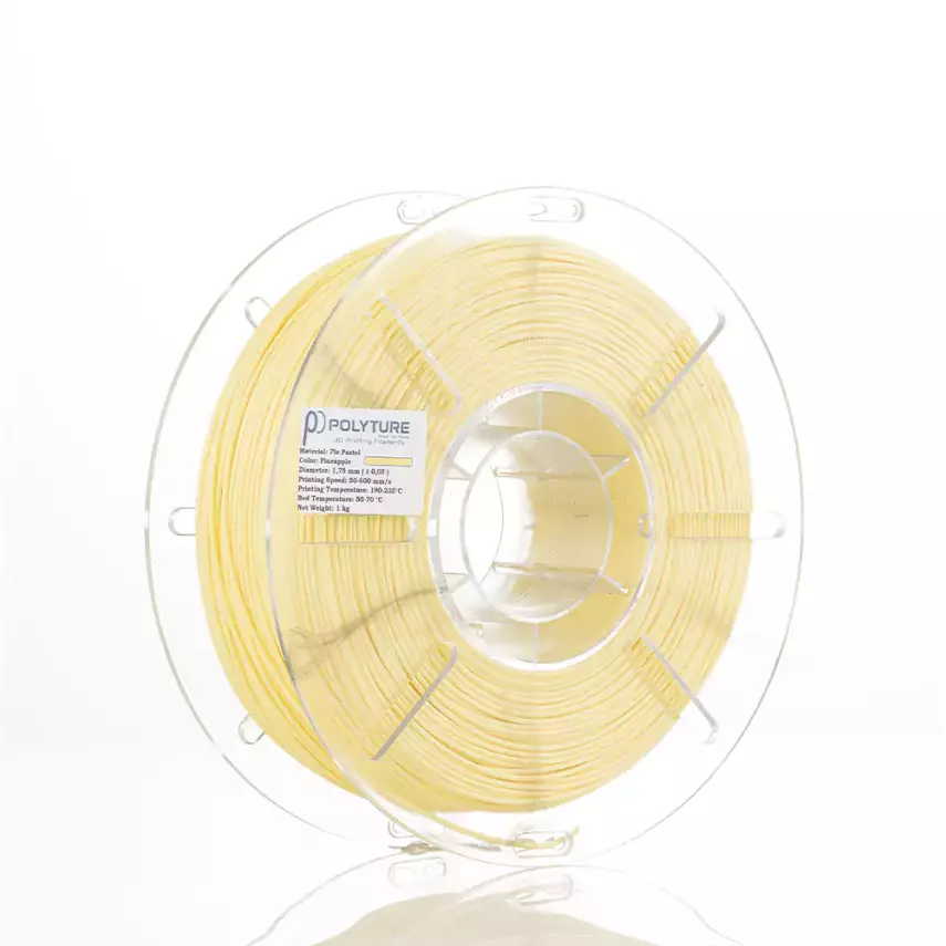 Polyture PLA Pastel Filament Ananas Sarı 1.75mm 1kg - 1