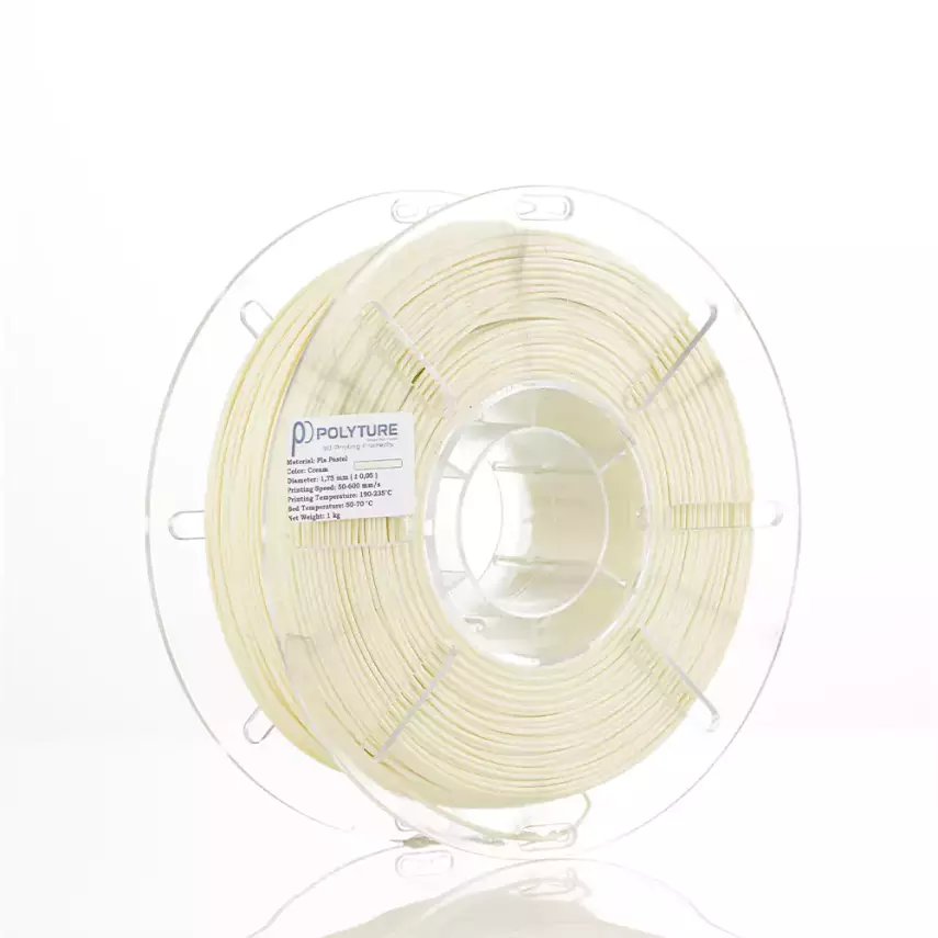 Polyture PLA Pastel Filament Krem 1.75mm 1kg - 1