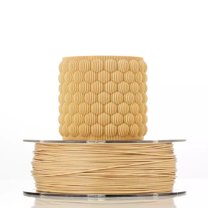 Polyture PLA Pastel Filament Sütlü Kahverengi 1.75mm 1kg - 2