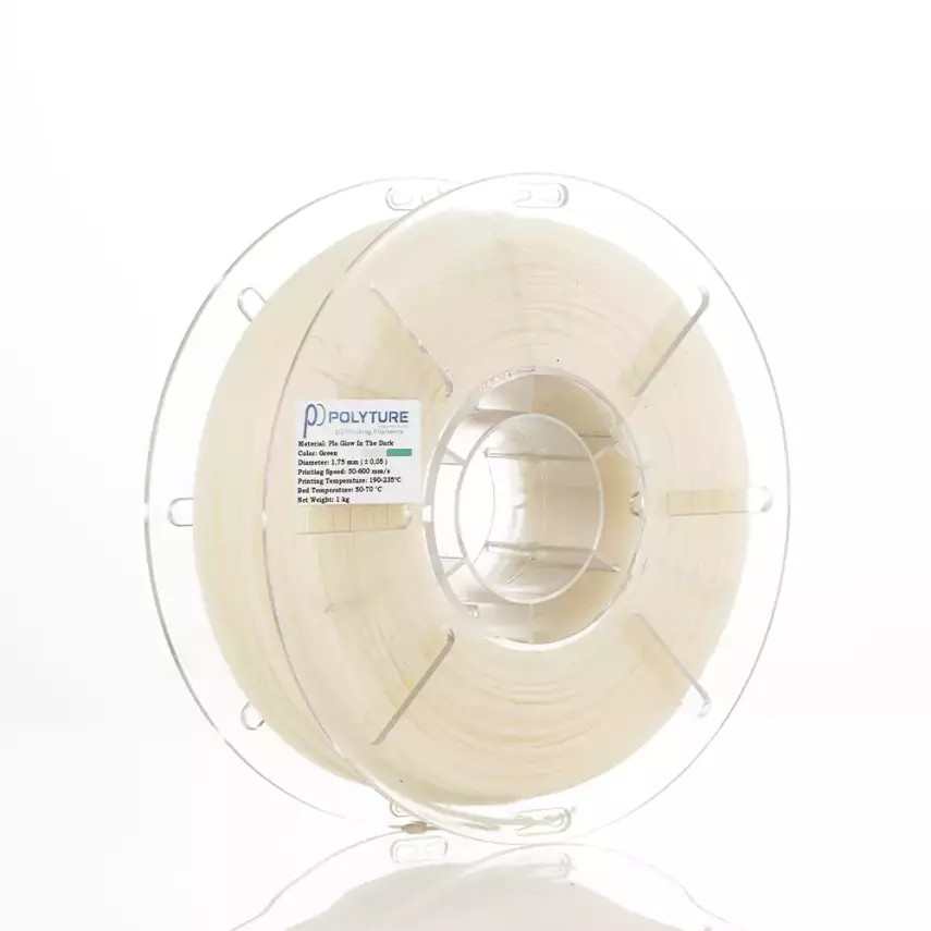 Polyture PLA Karanlıkta Parlayan Filament 1.75mm 1kg - 2