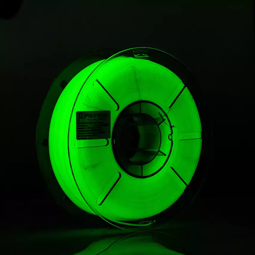 Polyture PLA Karanlıkta Parlayan Filament 1.75mm 1kg - 3