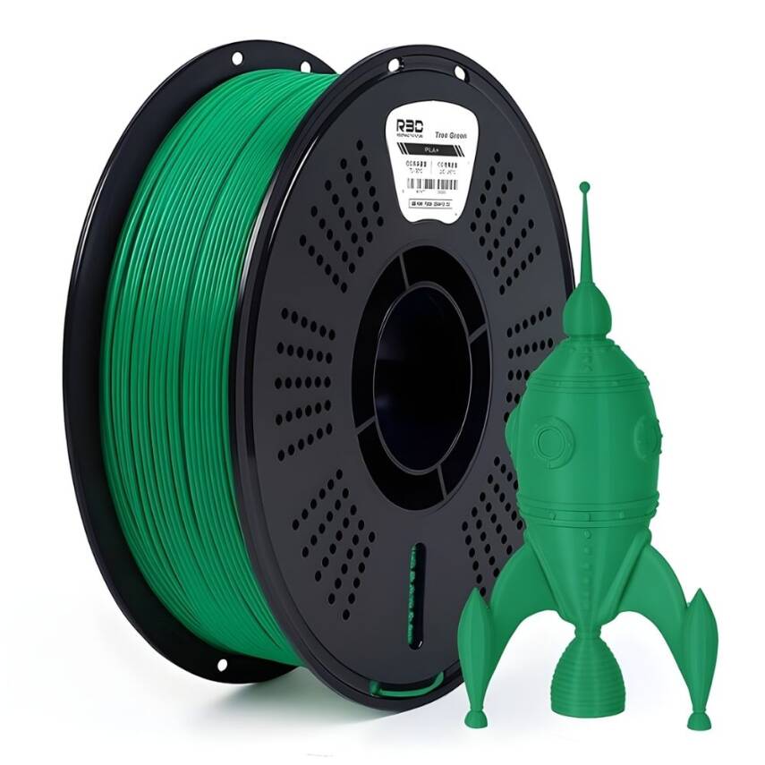 R3D PLA+ Filament Ağaç Yeşil - 1