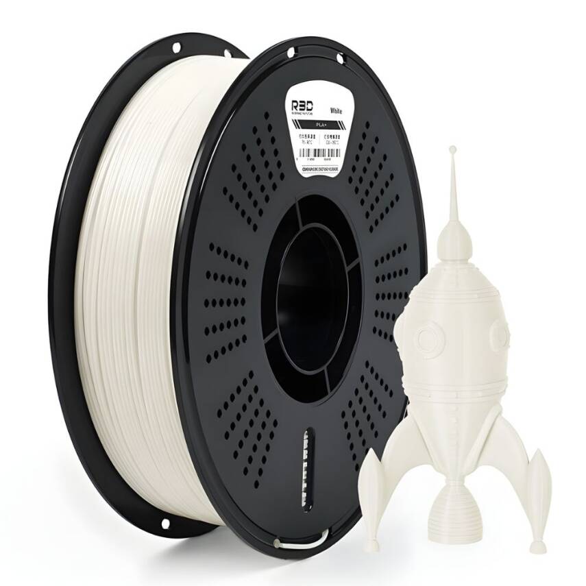 R3D PLA+ Filament Beyaz  - 1