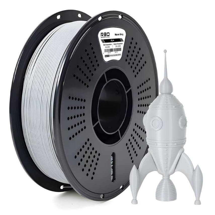 R3D PLA+ Filament Gri - 1