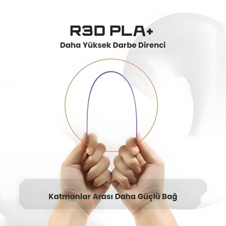 R3D PLA+ Filament Ochre - 2