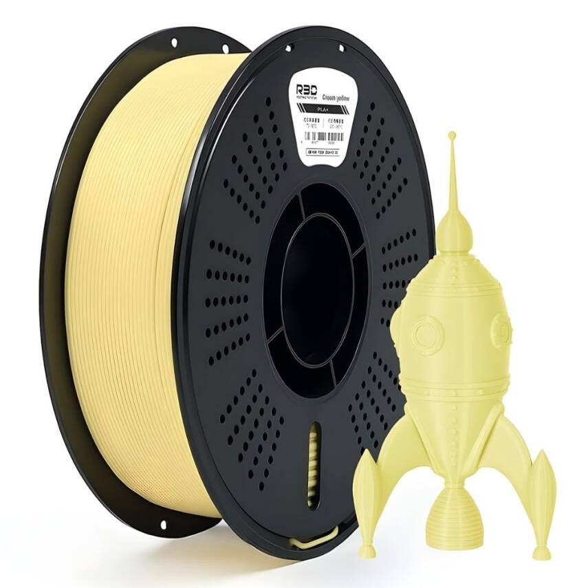 R3D PLA+ Filament Krem Sarı - 1