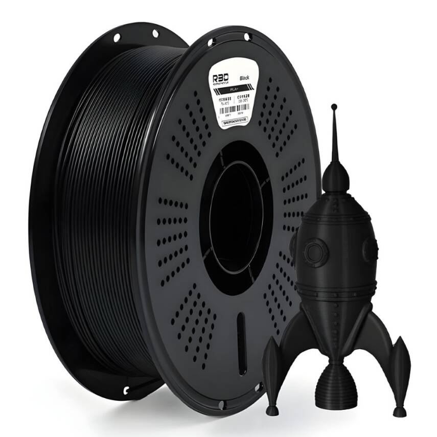 R3D PLA+ Filament Siyah - 1