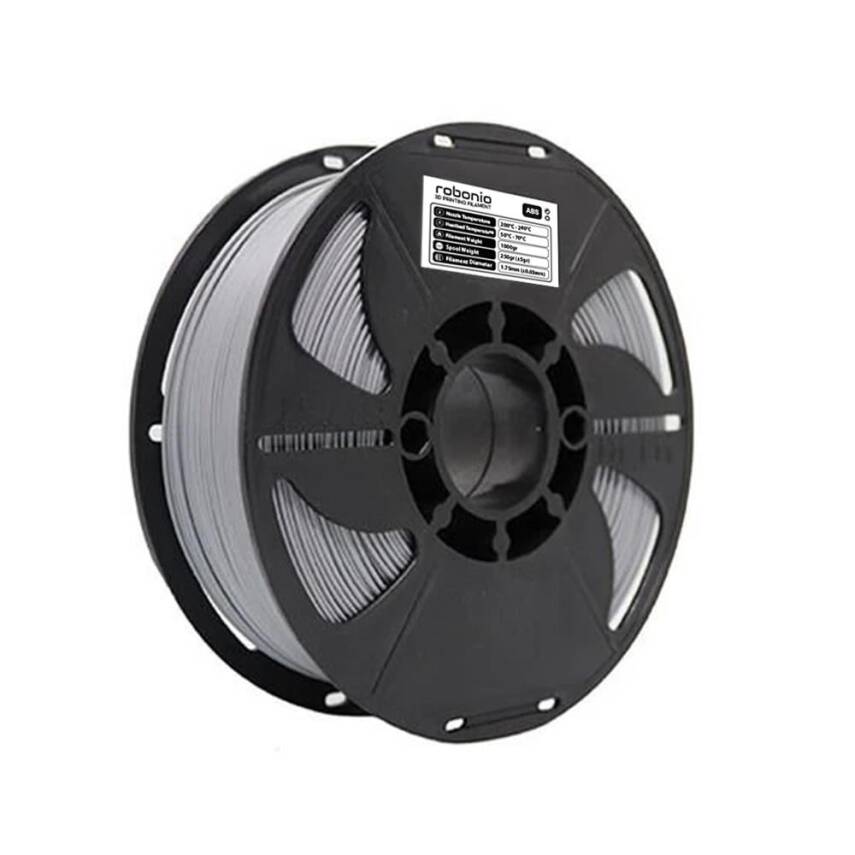 Robonio ABS Filament Gri 1.75mm 1Kg - 1